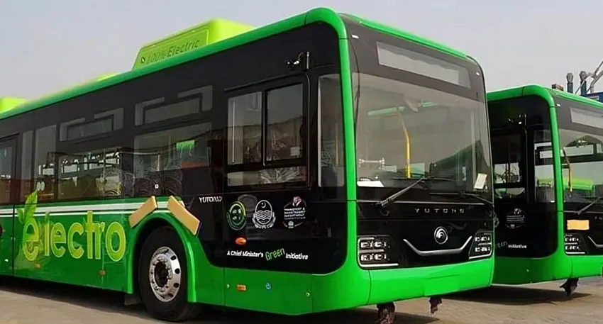 CM Punjab Maryam Nawaz Launches 1500 Electric Bus Project 2025 Rs. 20 Low Cost Ride 2 Punjab Electric Bus Project